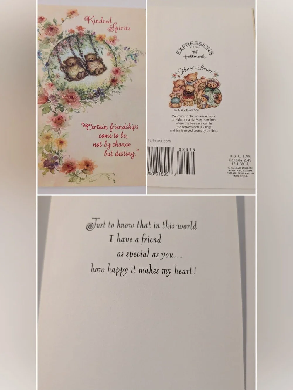Hallmark vintage greeting